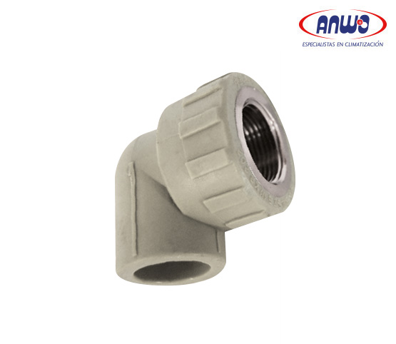  CODO PPR 90º HI Ø25*1/2    